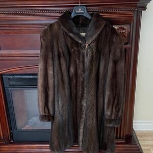 Luxurious Brown Fur Coat